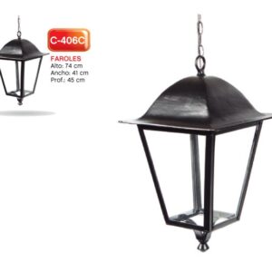030 Farolas Colgantes C-406C