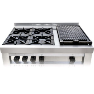 Anafe Corbelli 4 Hornallas y Plancha