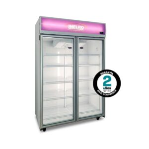 Heladera Exhibidora  980 L  2 Puertas Blanca MT 980